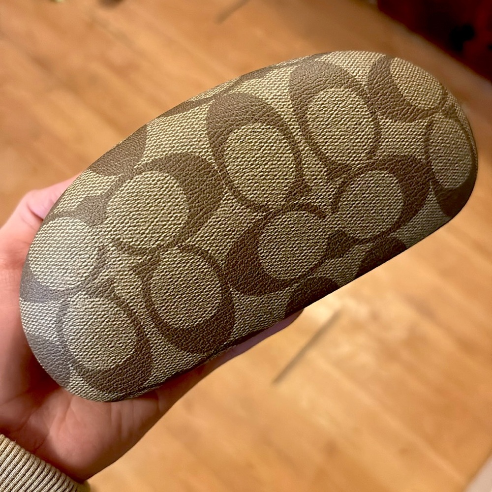 Brand NEW Coach Sunglasses Case. No longer need!